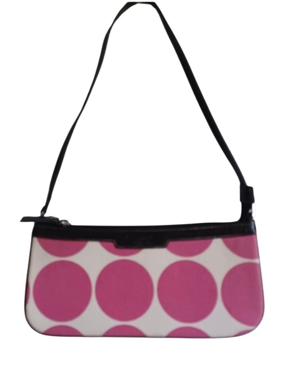 Kate Spade Pink Circle Canvas Bag